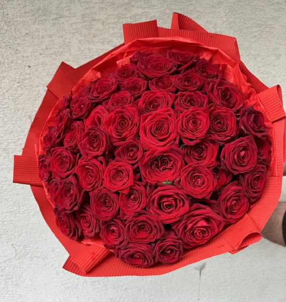 Roza czerwona (60 cm)