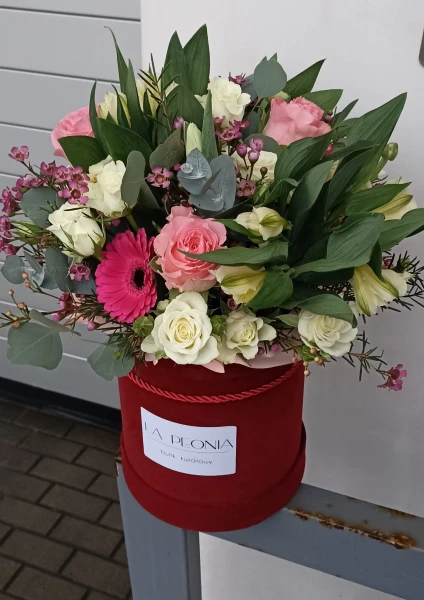 Flower box "Amarantowy"